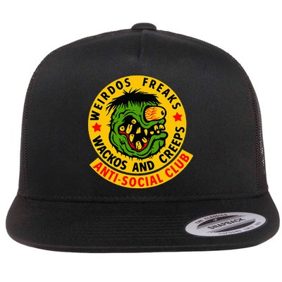 Weirdos Freaks Wackos And Creeps Flatbill Hat