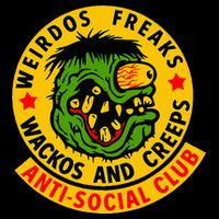 Weirdos Freaks Wackos And Creeps 16 in Basic Backpack