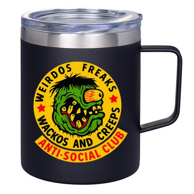 Weirdos Freaks Wackos And Creeps 12oz Stainless Steel Coffee Mug