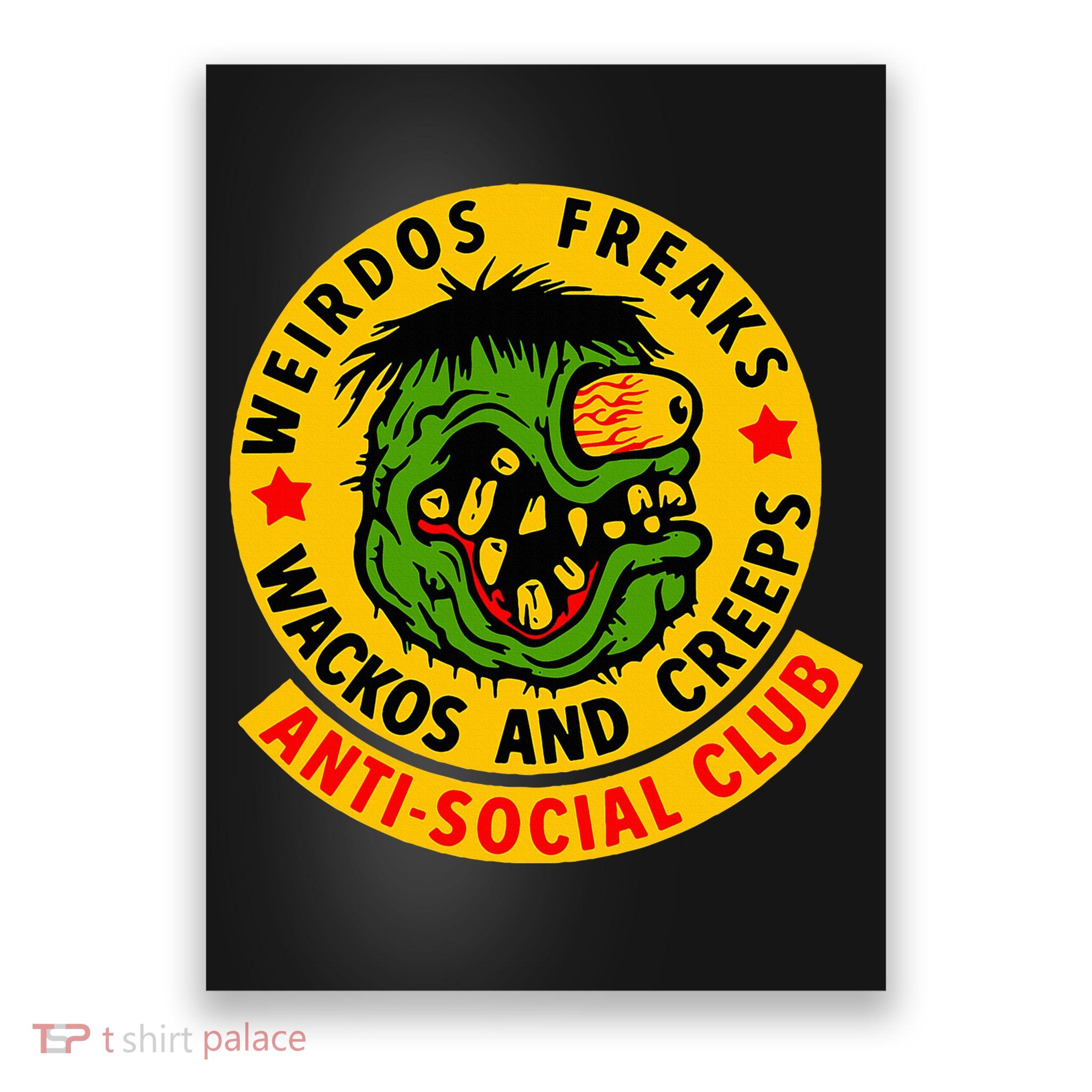 Weirdos Freaks Wackos And Creeps Poster