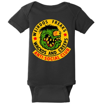 Weirdos Freaks Wackos And Creeps Baby Bodysuit
