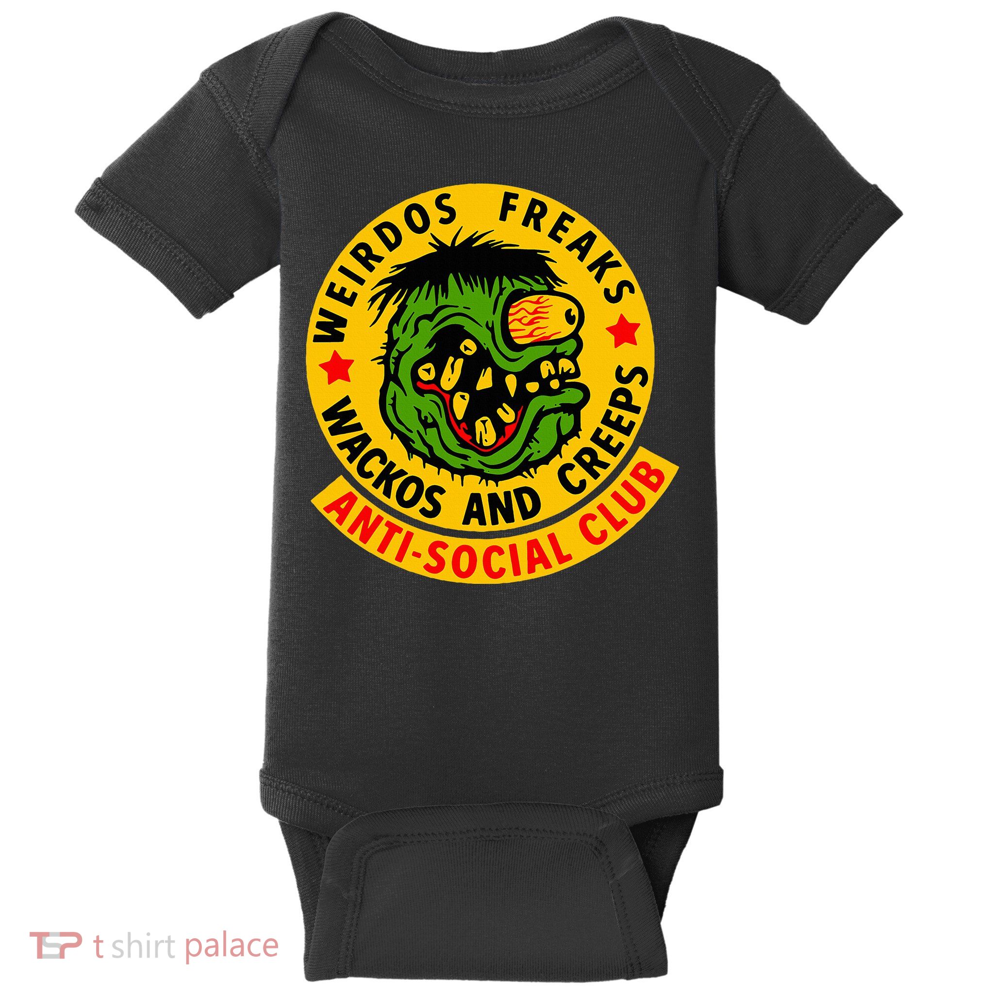 Weirdos Freaks Wackos And Creeps Baby Bodysuit