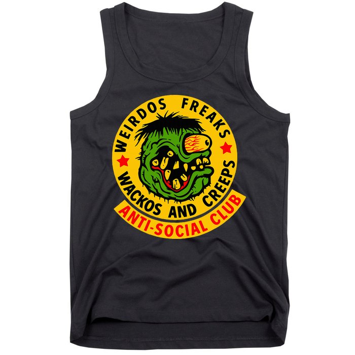 Weirdos Freaks Wackos And Creeps Tank Top
