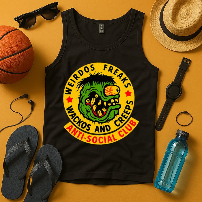 Weirdos Freaks Wackos And Creeps Tank Top
