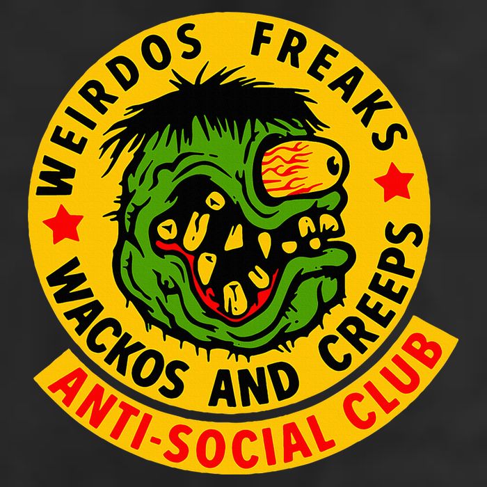 Weirdos Freaks Wackos And Creeps Golf Towel
