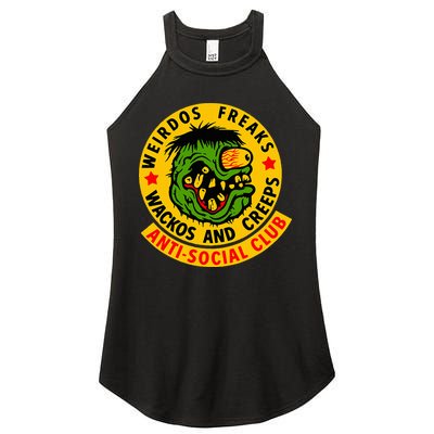 Weirdos Freaks Wackos And Creeps Women's Perfect Tri Rocker Tank