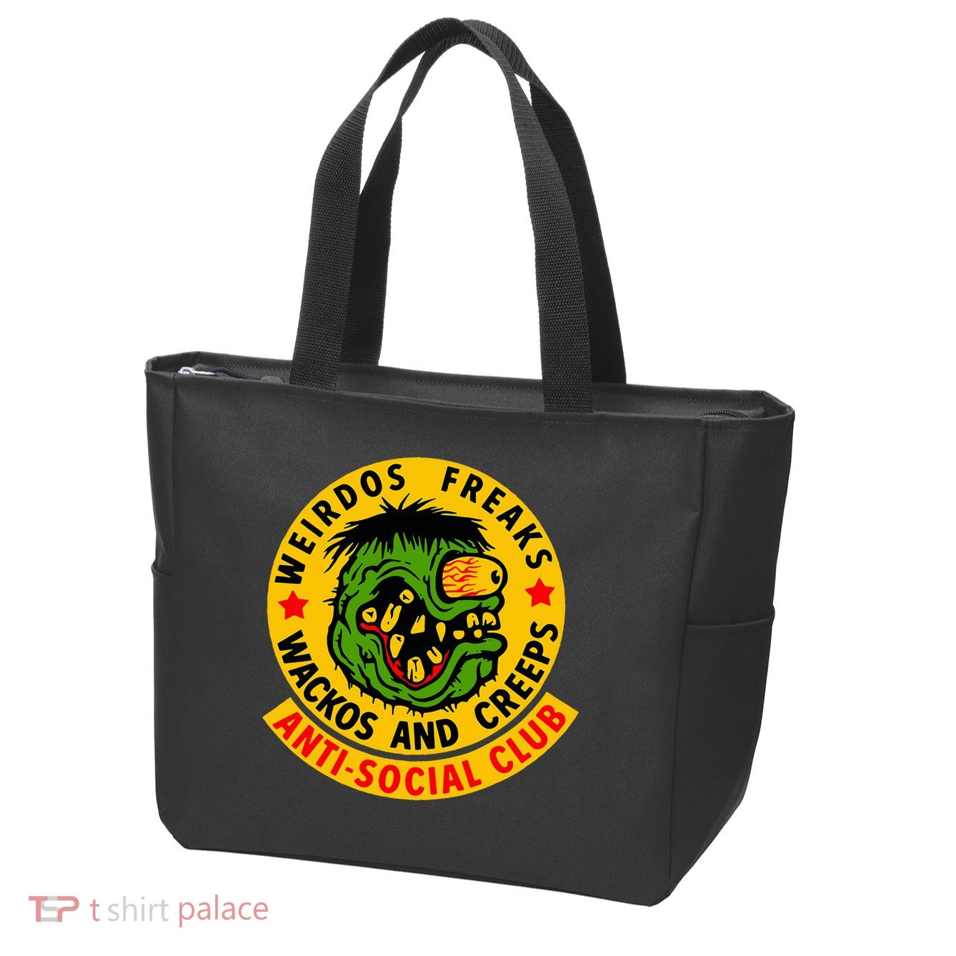 Weirdos Freaks Wackos And Creeps Zip Tote Bag