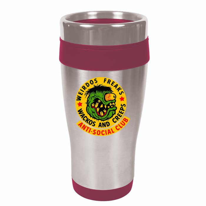 Weirdos Freaks Wackos And Creeps 16oz Travel Tumbler