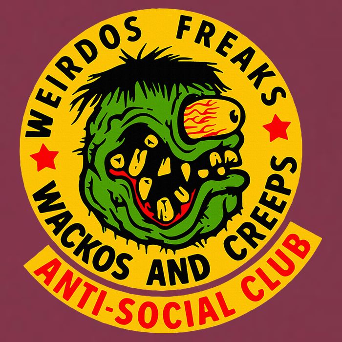 Weirdos Freaks Wackos And Creeps 16oz Travel Tumbler