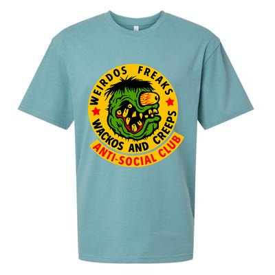 Weirdos Freaks Wackos And Creeps Sueded Cloud Jersey T-Shirt