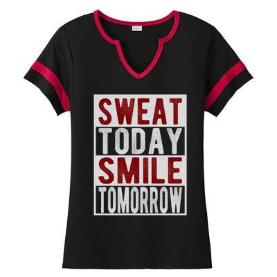 Weightlifting Funny Workout Gym Fitness Exercise Motivation Gift Ladies Halftime Notch Neck Tee