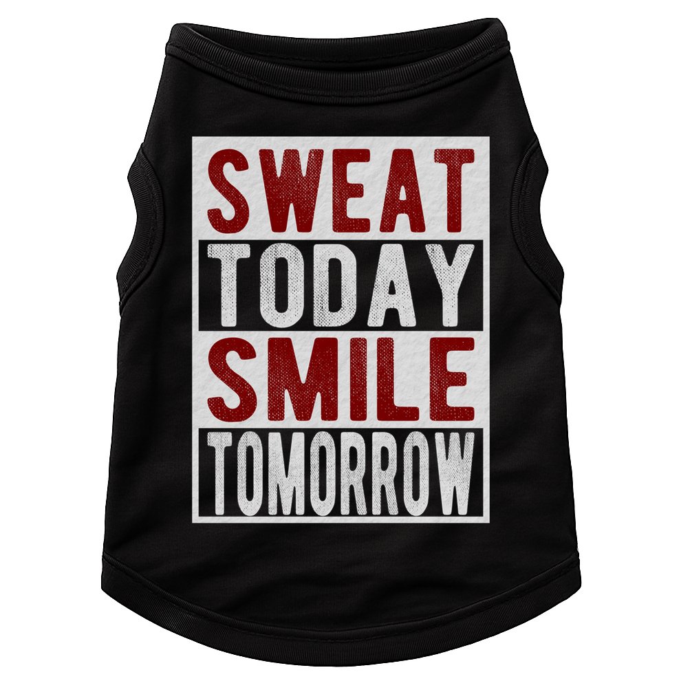 Weightlifting Funny Workout Gym Fitness Exercise Motivation Gift Doggie Tank