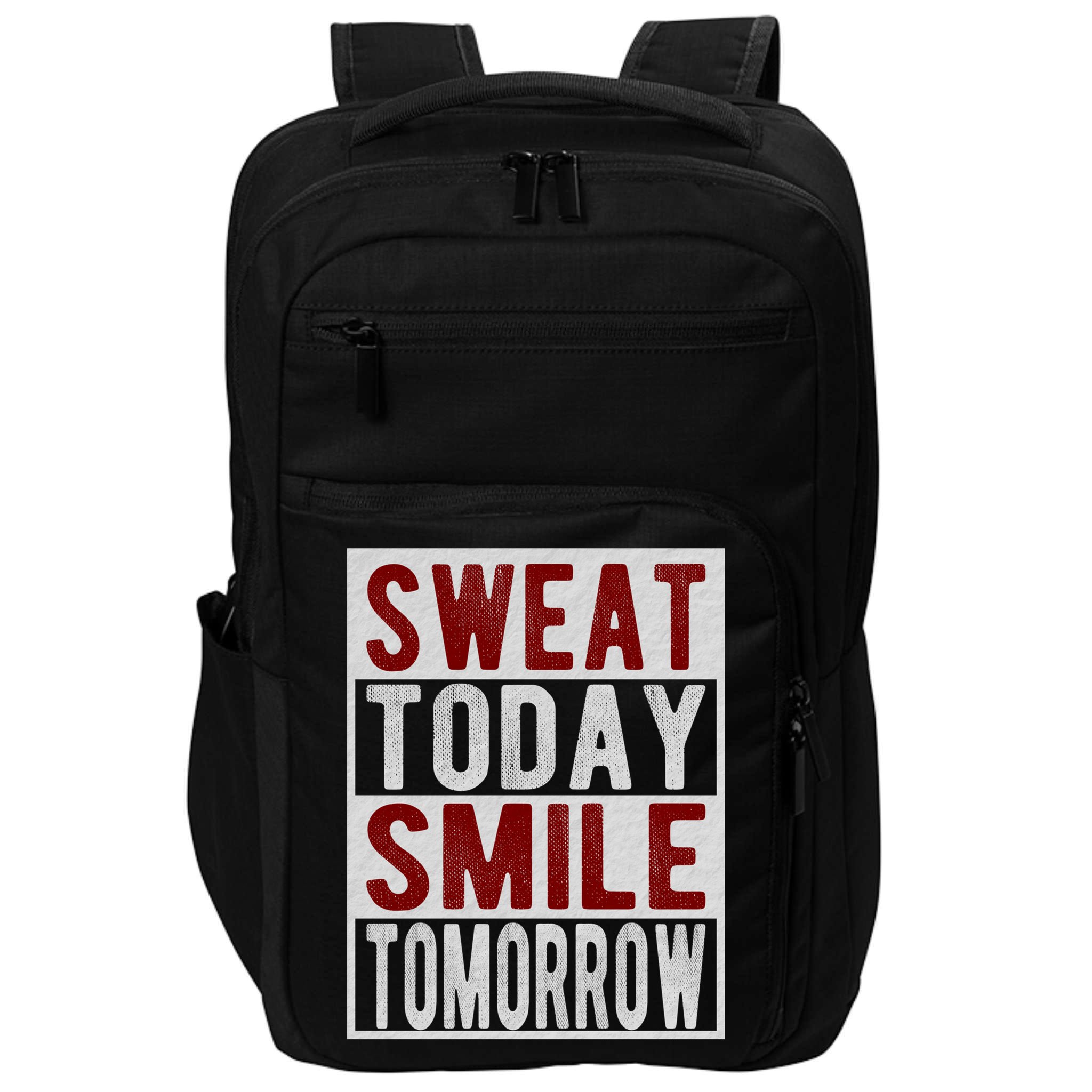 Weightlifting Funny Workout Gym Fitness Exercise Motivation Gift Impact Tech Backpack
