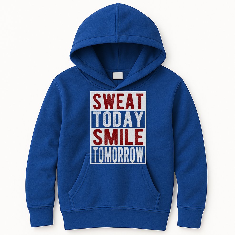Weightlifting Funny Workout Gym Fitness Exercise Motivation Gift Kids Hoodie