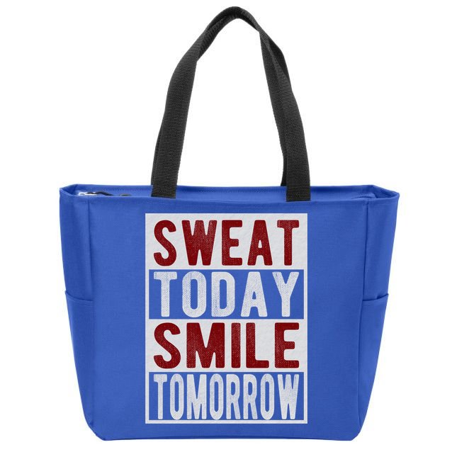 Weightlifting Funny Workout Gym Fitness Exercise Motivation Gift Zip Tote Bag