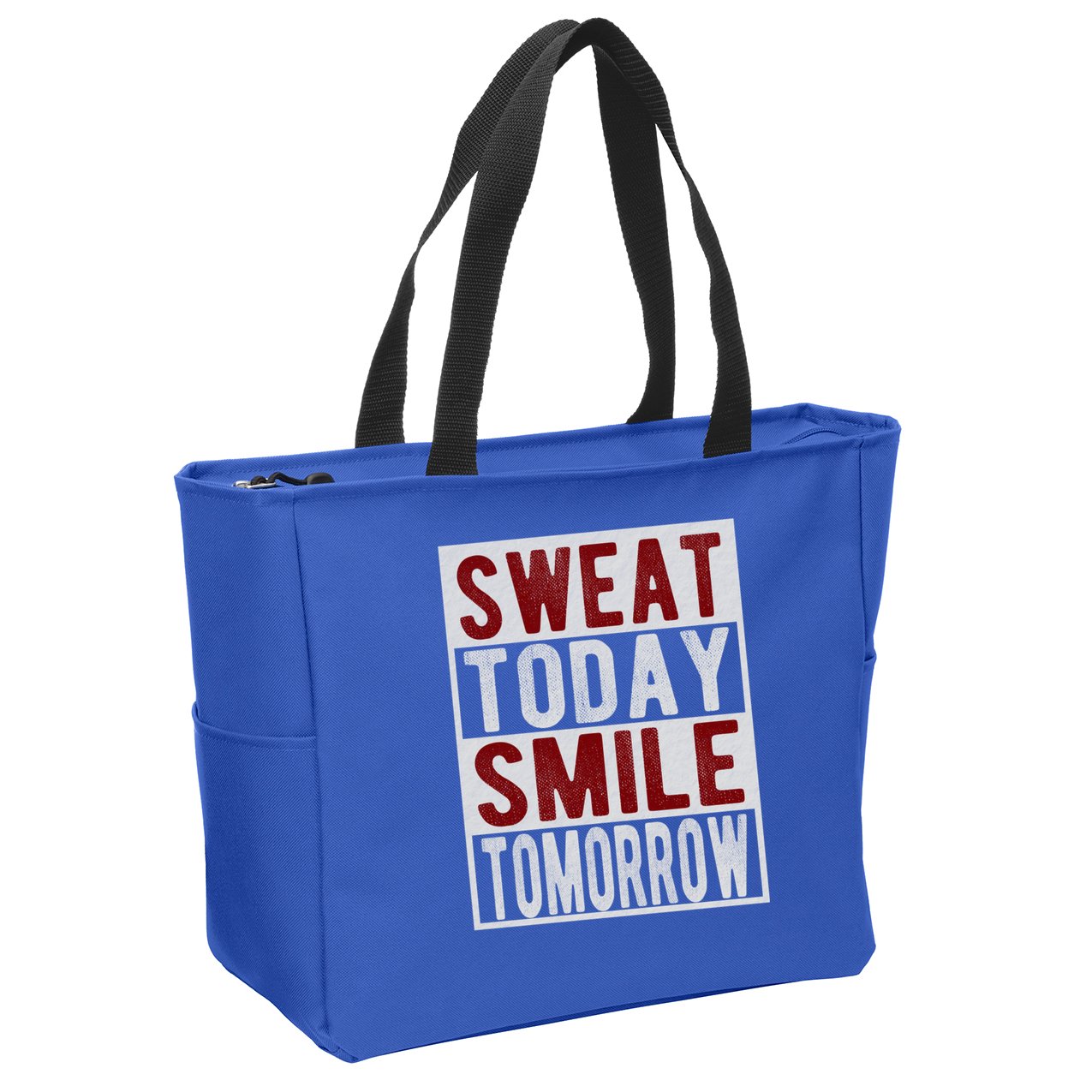 Weightlifting Funny Workout Gym Fitness Exercise Motivation Gift Zip Tote Bag