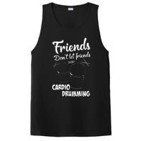 Womens Friends Workout Fitness Cardio Drumming PosiCharge Competitor Tank