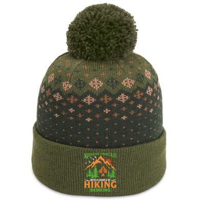 Weekend Forecast With A Chance Of Drinking Hiking The Baniff Cuffed Pom Beanie