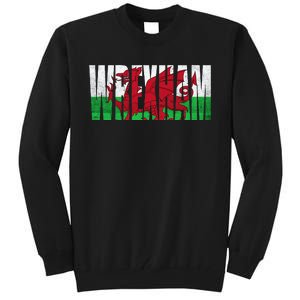 Wales Flag Welsh Dragon Gifts Apparel Merch Souvenir Tall Sweatshirt