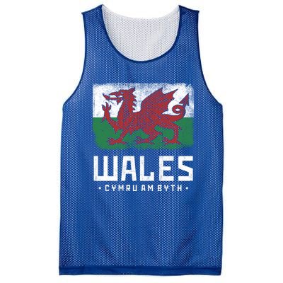 Wales Flag Welsh Dragon Banner Cymru Am Byth Welsh Gift Mesh Reversible Basketball Jersey Tank