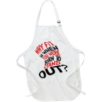 Why Fit When You Were Born To Stand Out Quote Apron
