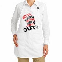 Why Fit When You Were Born To Stand Out Quote Apron