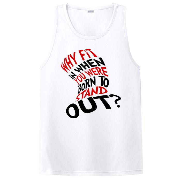 Why Fit When You Were Born To Stand Out Quote PosiCharge Competitor Tank