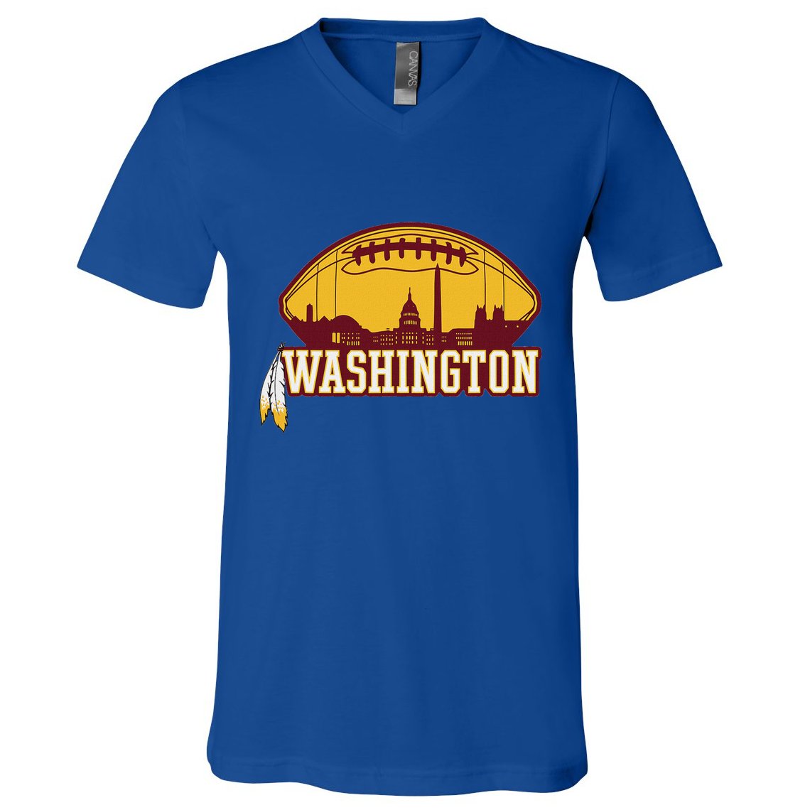 Washington Feather V-Neck T-Shirt