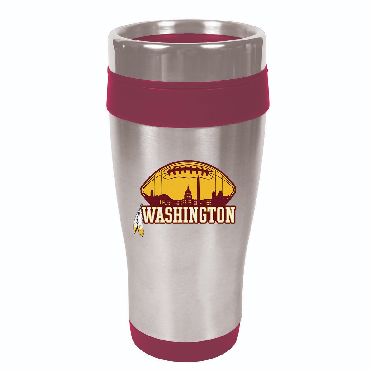 Washington Feather 16oz Travel Tumbler