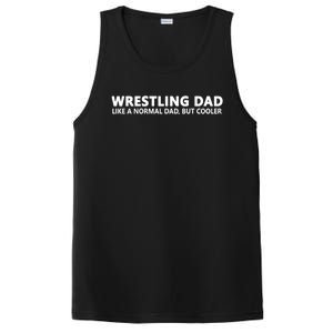 Wrestling Father Wrestling Dad Gift PosiCharge Competitor Tank