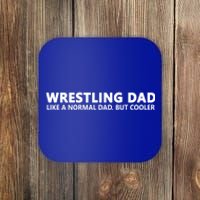 Wrestling Father Wrestling Dad Gift Coaster