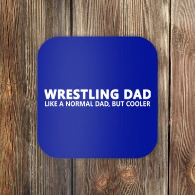 Wrestling Father Wrestling Dad Gift Coaster