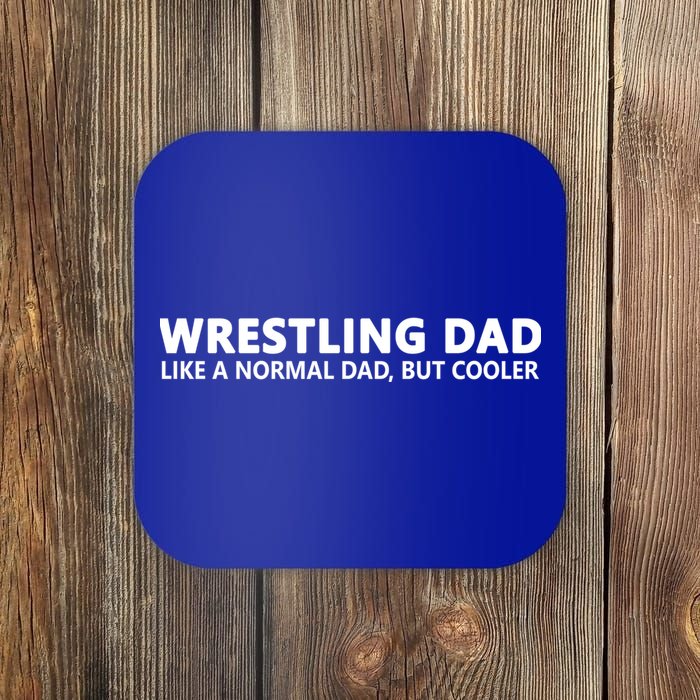 Wrestling Father Wrestling Dad Gift Coaster