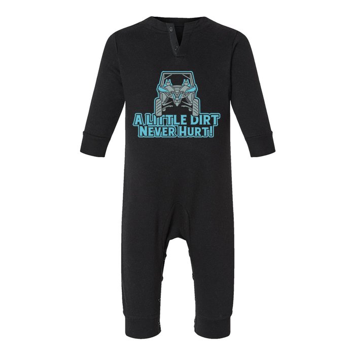 Wo Four Wheeler Tee, ATV Riding Mudding Infant Fleece One Piece