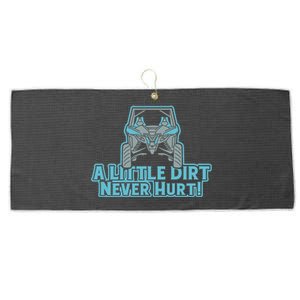 Wo Four Wheeler Tee, ATV Riding Mudding Large Microfiber Waffle Golf Towel