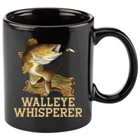 Walleye Fishing Walleye Whisperer Fishing Lure 11oz C Handle Ceramic Mug