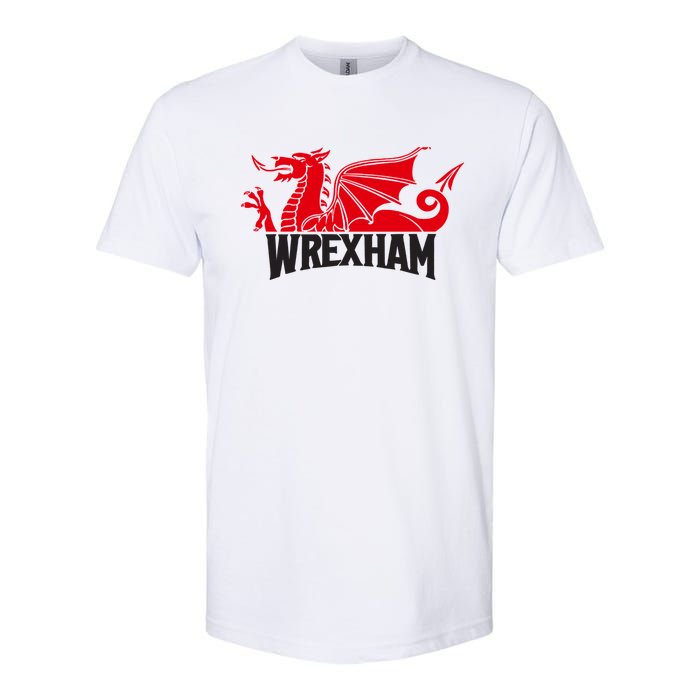 Wrexham FC Wrexham Dragon Football Club Champion Softstyle CVC T-Shirt