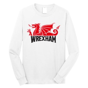 Wrexham FC Wrexham Dragon Football Club Champion Long Sleeve Shirt