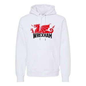 Wrexham FC Wrexham Dragon Football Club Champion Premium Hoodie