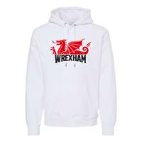 Wrexham FC Wrexham Dragon Football Club Champion Premium Hoodie