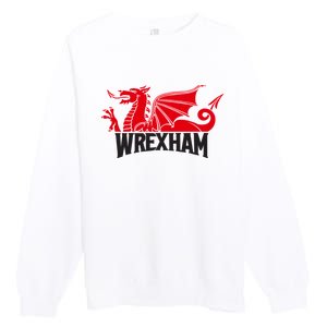 Wrexham FC Wrexham Dragon Football Club Champion Premium Crewneck Sweatshirt