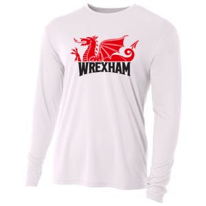 Wrexham FC Wrexham Dragon Football Club Champion Cooling Performance Long Sleeve Crew