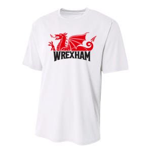 Wrexham FC Wrexham Dragon Football Club Champion Performance Sprint T-Shirt