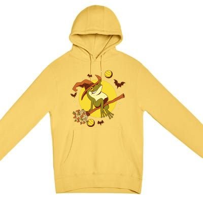 Witch Frog Premium Pullover Hoodie