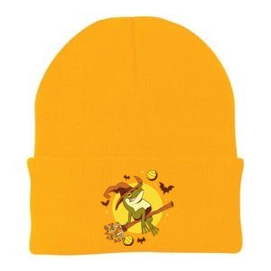 Witch Frog Knit Cap Winter Beanie