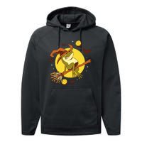 Witch Frog Performance Fleece Hoodie