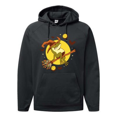 Witch Frog Performance Fleece Hoodie