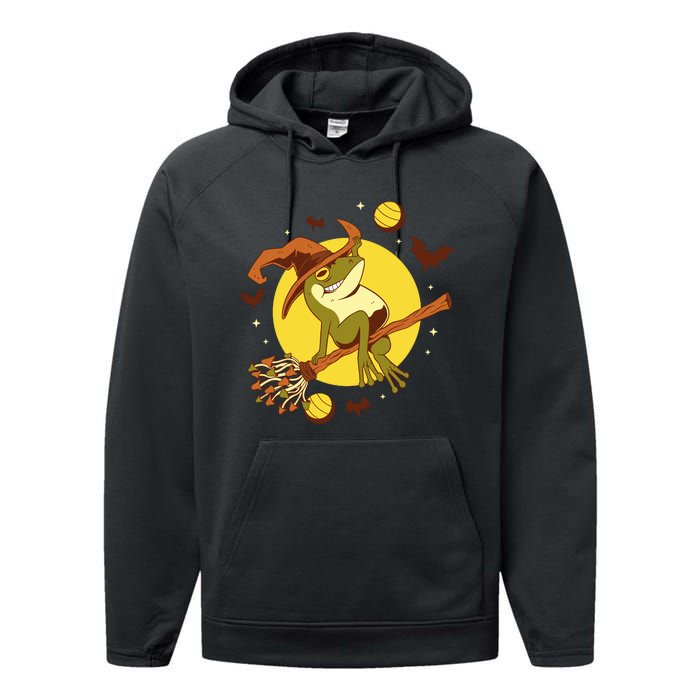 Witch Frog Performance Fleece Hoodie