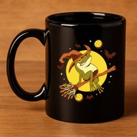 Witch Frog 11oz C Handle Ceramic Mug
