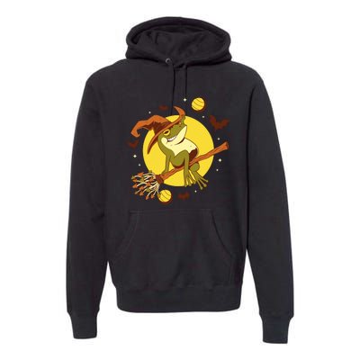 Witch Frog Premium Hoodie